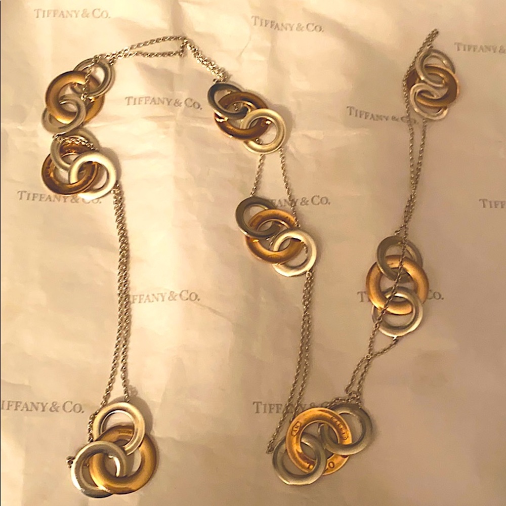 Tiffany & Co. 1837 Rubedo & Silver Long Necklace